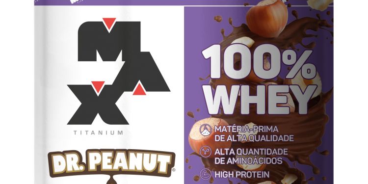 Max Titanium e Dr. Peanut lançam novos sabores de whey protein em collab  inovadora - ABC da Comunicação