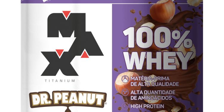 Max Titanium e Dr. Peanut lançam novos sabores de whey protein em