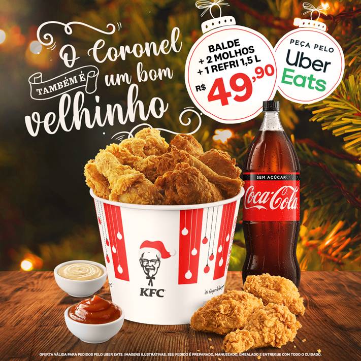 KFC lança cardápio dedicado aos amantes da dupla frango e bacon