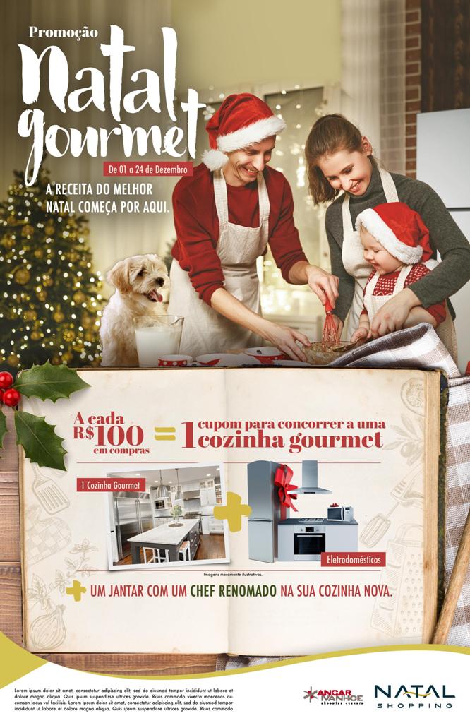 Campanha do natal shopping, criada pela Binder, sorteia cozinha completa e  experiência gourmet com Chef renomado - ABC da Comunicação