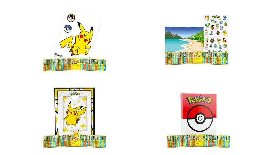 Méqui on X: Para celebrar os 25 anos de Pokémon, vamos embarcar em uma  nova aventura com o McLanche Feliz. São 4 Pokémon game cards + 1 brinquedo  de papel sortido para