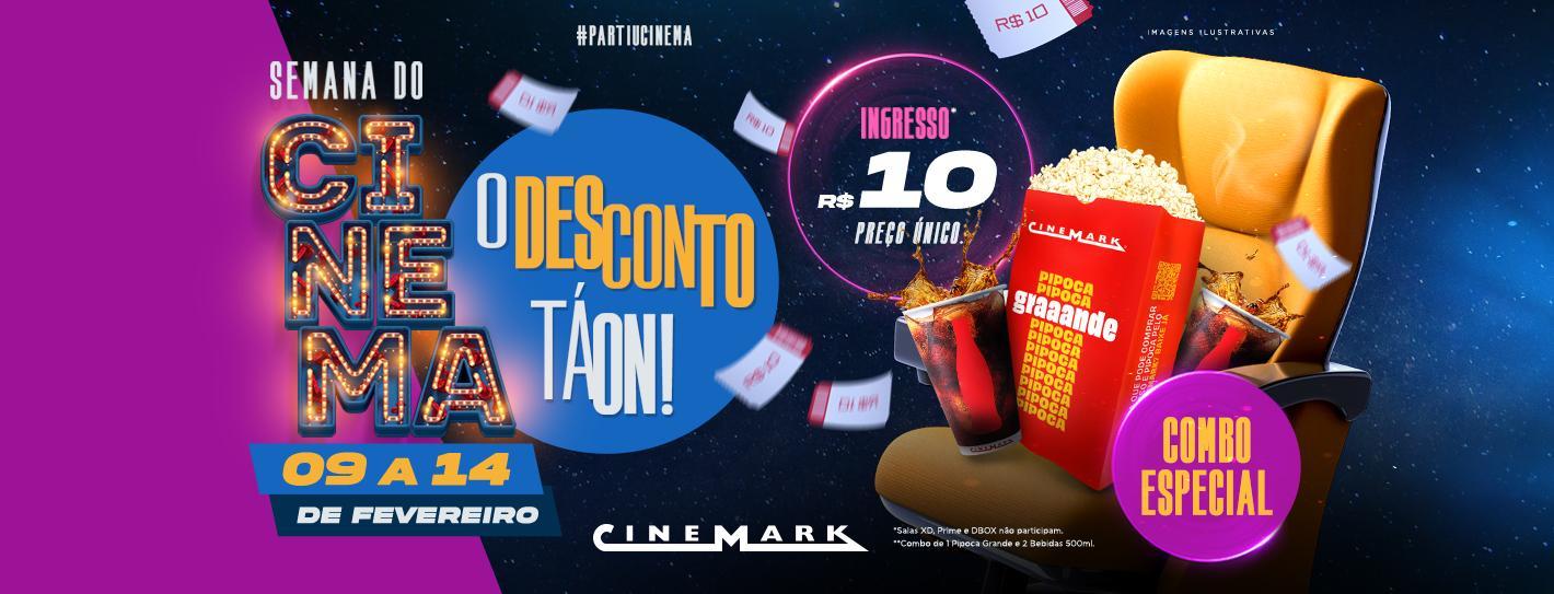 Calendário Cinemark – Site do Cinemark