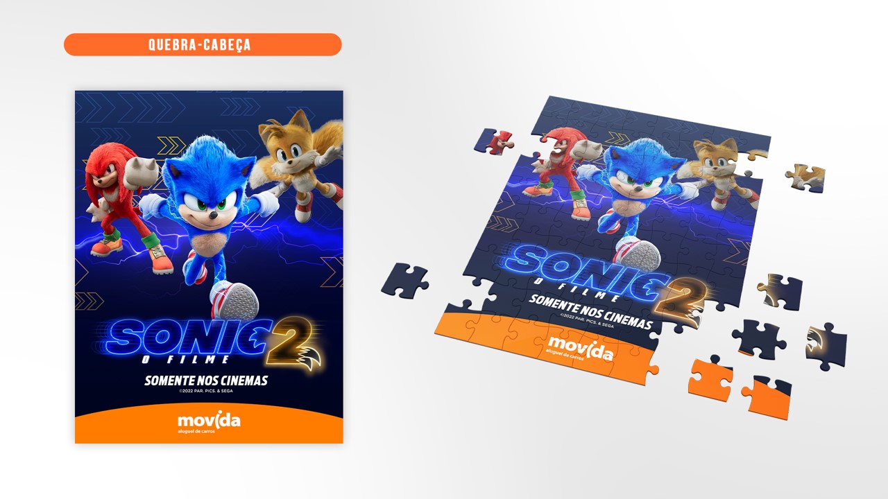 Comerciais de “Sonic 2: O Filme” destacam Knuckles e Tails