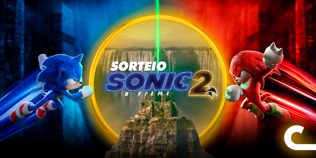 Último dia do brinde do Cinemark e demais publicidades de Sonic 2 – Power  Sonic