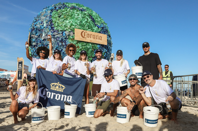 Cerveja Corona realiza limpeza na Praia dos Ingleses, em Florianópolis -  Acontecendo Aqui